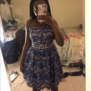 Lace Homecoming Dress